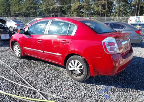 2012 Nissan Sentra 2.0 S from USA, damaged, VIN 3N1AB6AP6CL779587